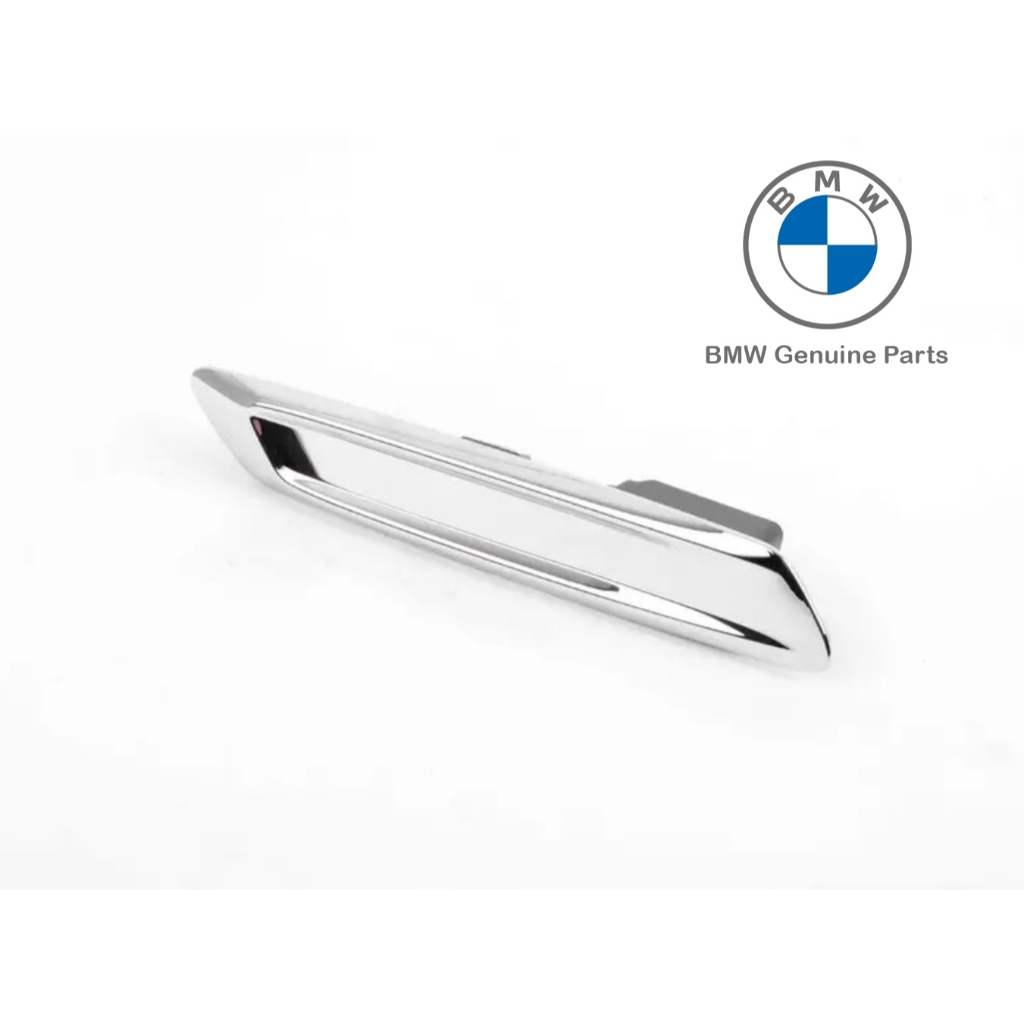 Original BMW F10 F11 LCI Chrome Finisher Fender Depan KIRI 51137336645