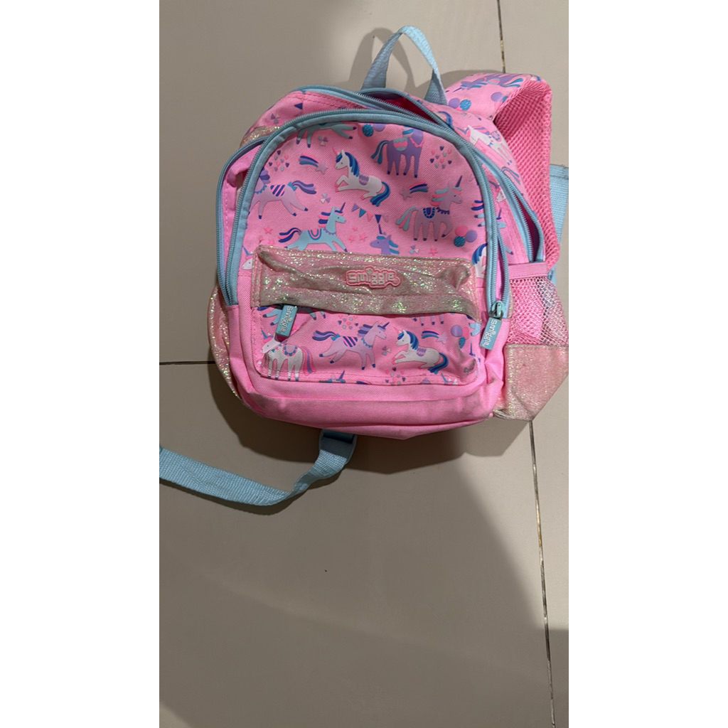 Preloved - Tas Smiggle Original warna pink