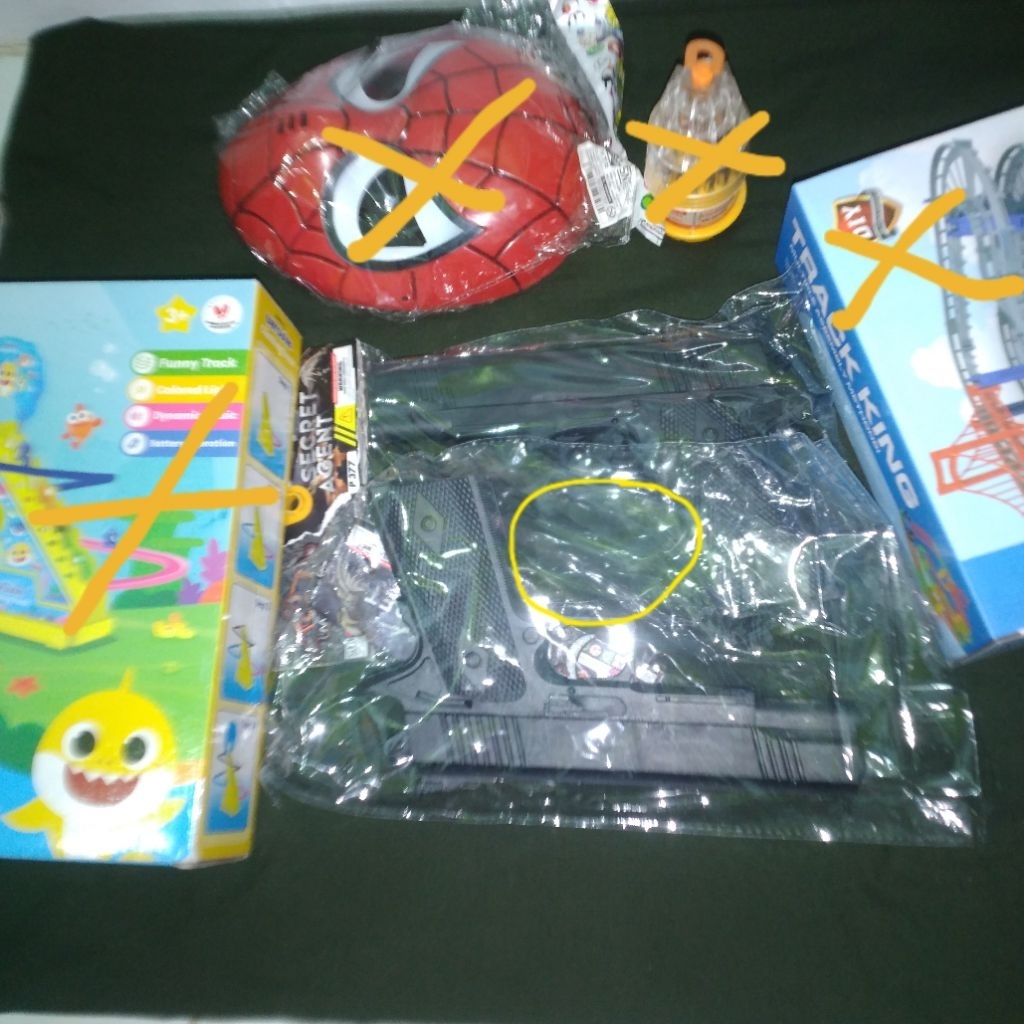 Mainan Anak Anak Secret Agent p377 hitam SNI