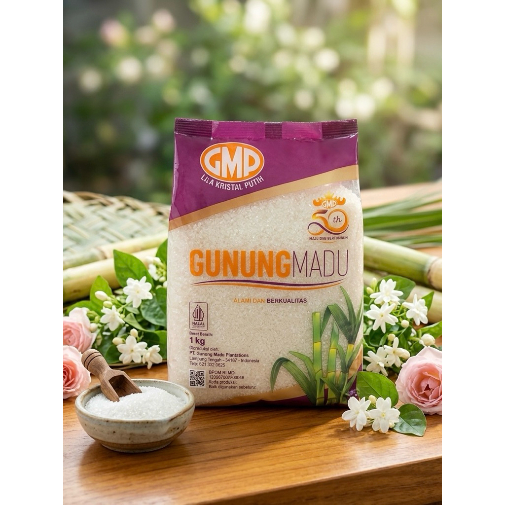 Gula Pasir GMP Kuning 1Dus@20Bks, Sameday/Instant