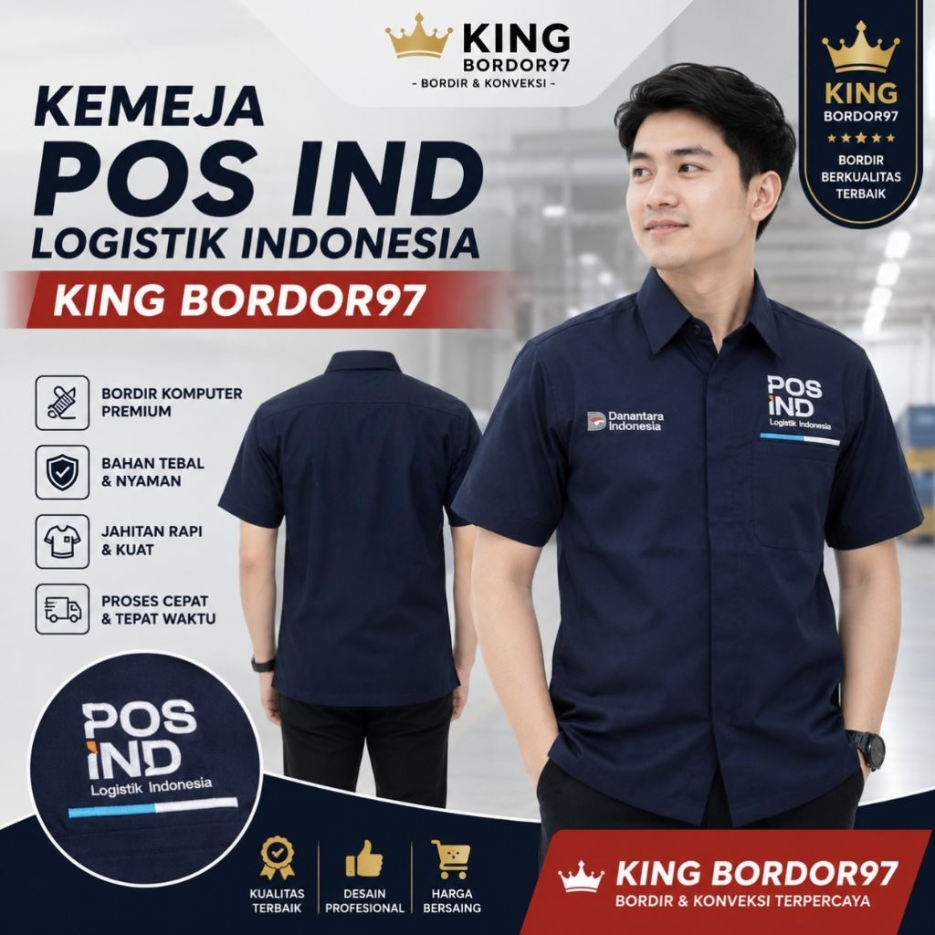 Kemeja POS INDO Danantara/Kemeja Danantara POS Indo