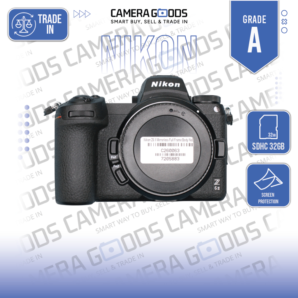 Kamera Nikon Z6 II Full Frame Camera Digital Mirrorless Second Bekas Nikon Z6II