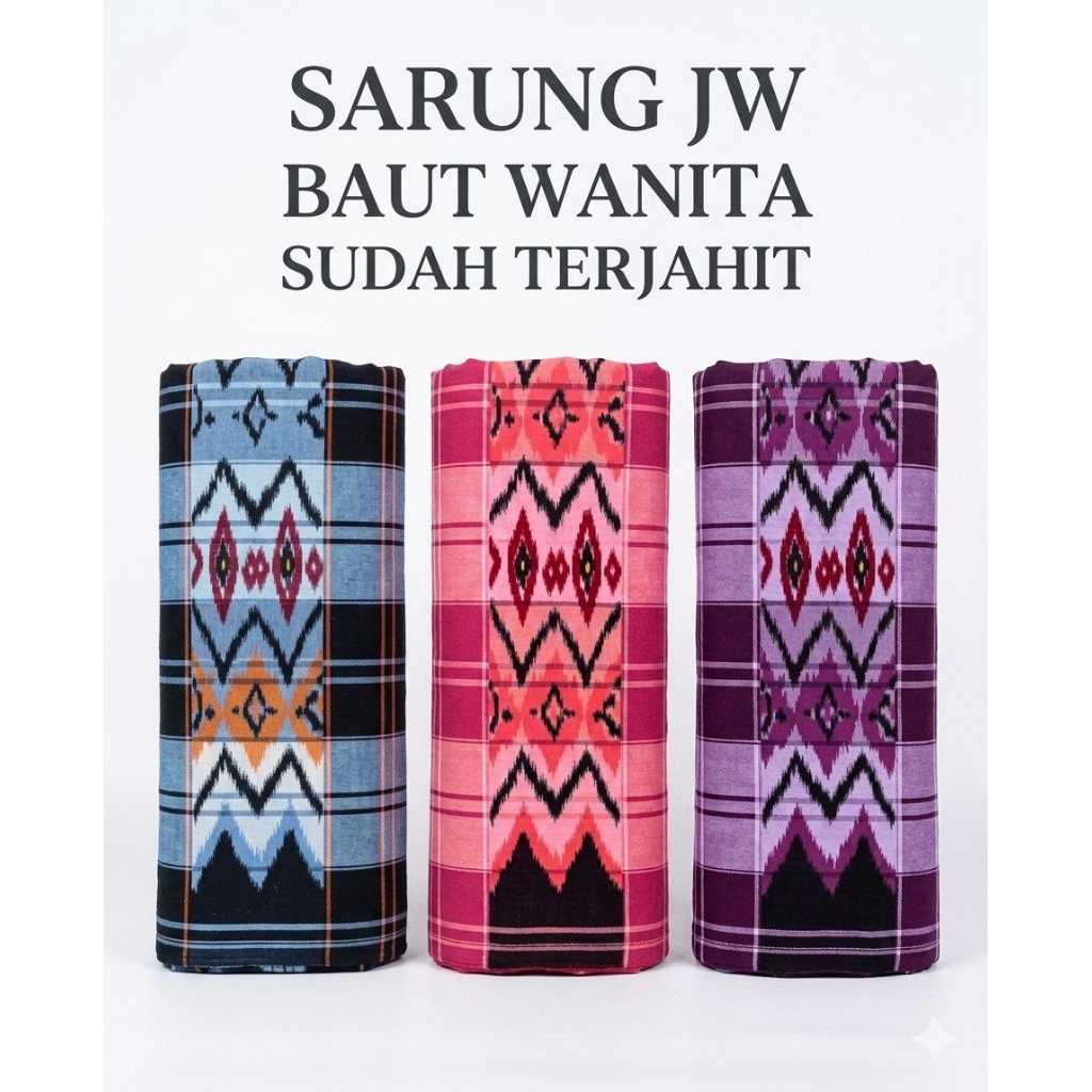 JW terbaru / sarung gebeng kw ,sarung wanita tren