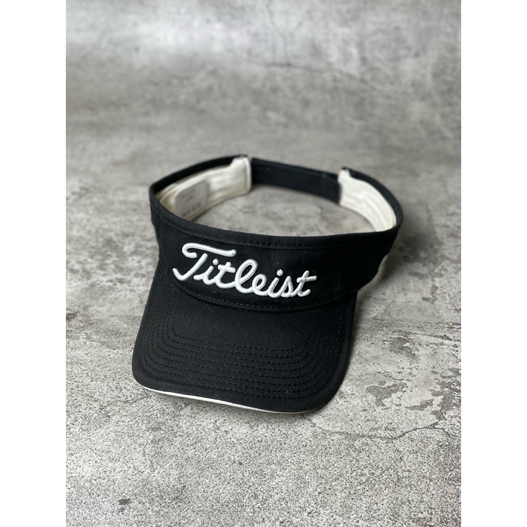 Topi Visor Cap Titleist Adjustable Second Original Import Murah