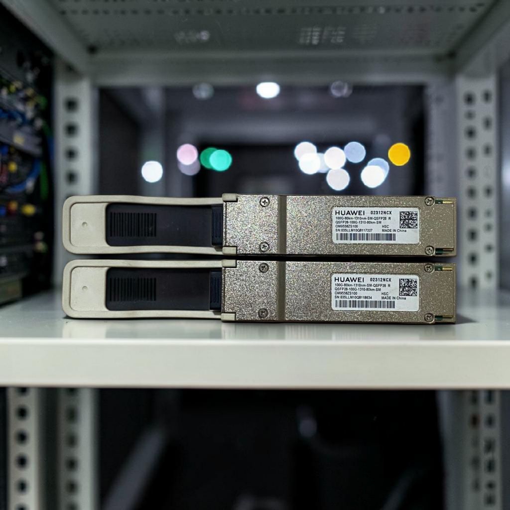 HUAWEI QSFP28 100G 80Km 1310nm SM LC Duplex Singlemode QSFP 100G ZR4