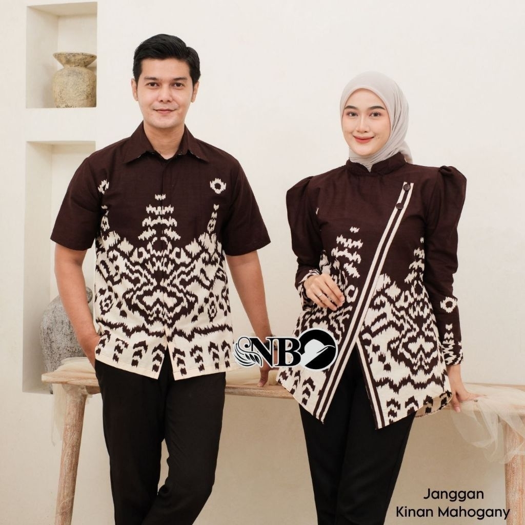 ATASAN PRIA WANITA BATIK MODERN SERAGAM BATIK KANTOR BATIK PRIA WANITA TERBARU