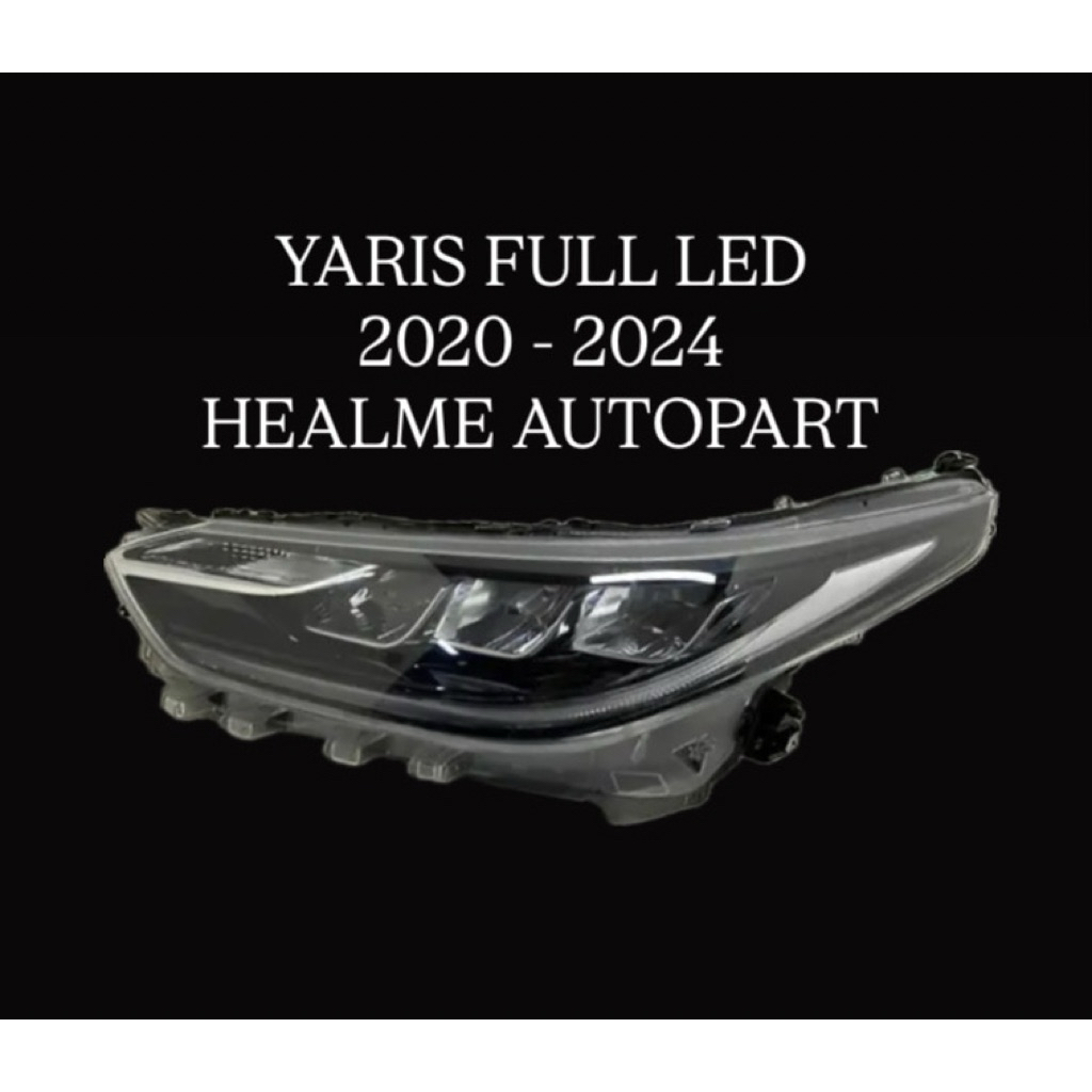 Headlamp Lampu Depan mobil toyota YARIS VIOS FULL LED 2020 2021 2023 Ori