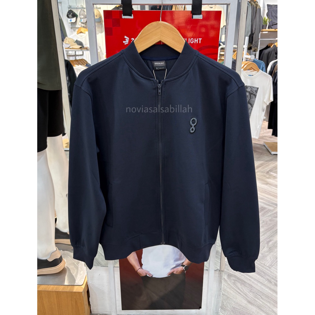 Jaket Bomber GREENLIGHT Regulerfit Polyester Spandex Lael Original 100%