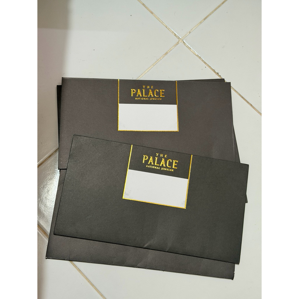 AMPLOP THE PALACE ASLI ORIGINAL