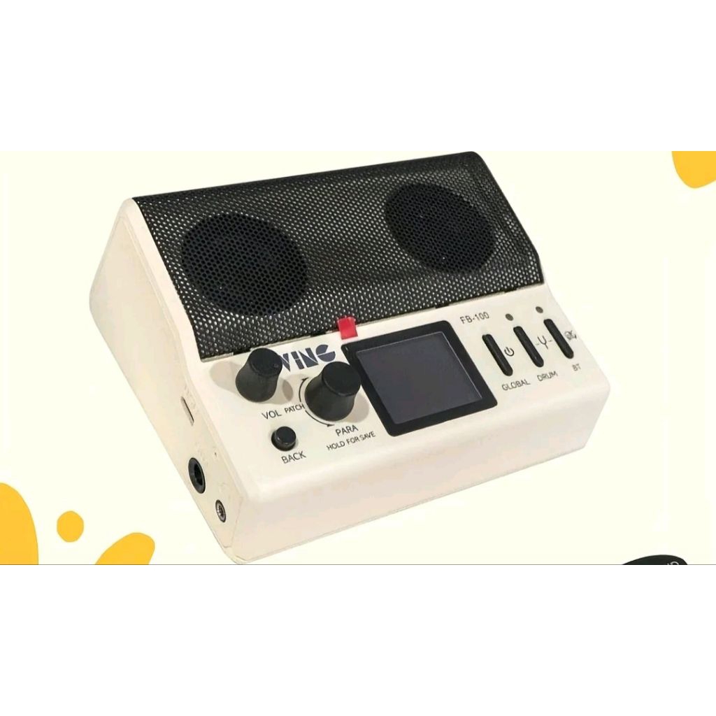 VING FB-100 adalah efek gitar/bass portable all-in-one yang diproduksi oleh merek FL