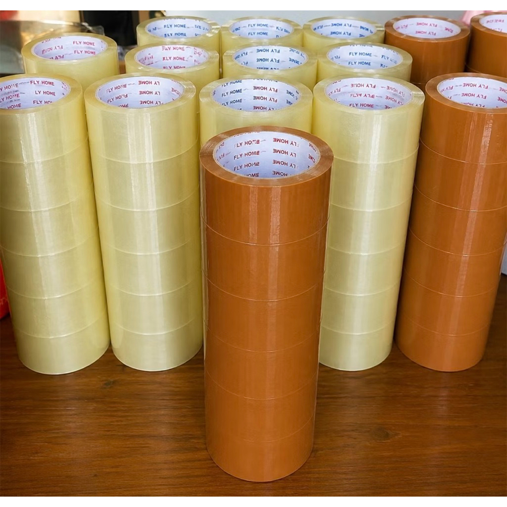 Grosir Lakban / Grosir Lakban Coklat / Grosir Lakban Coklat / Lakban Bening 45 mm x 100 Yard / 2 Inc