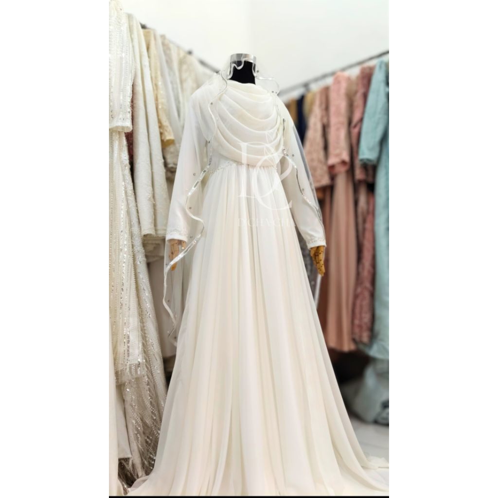 wedding dress muslimah wedding dress wedding dress premium wedding dress viral wedding dress simple