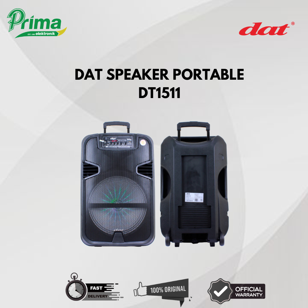DAT DT1511 15 INCH SPEAKER AKTIF GARANSI