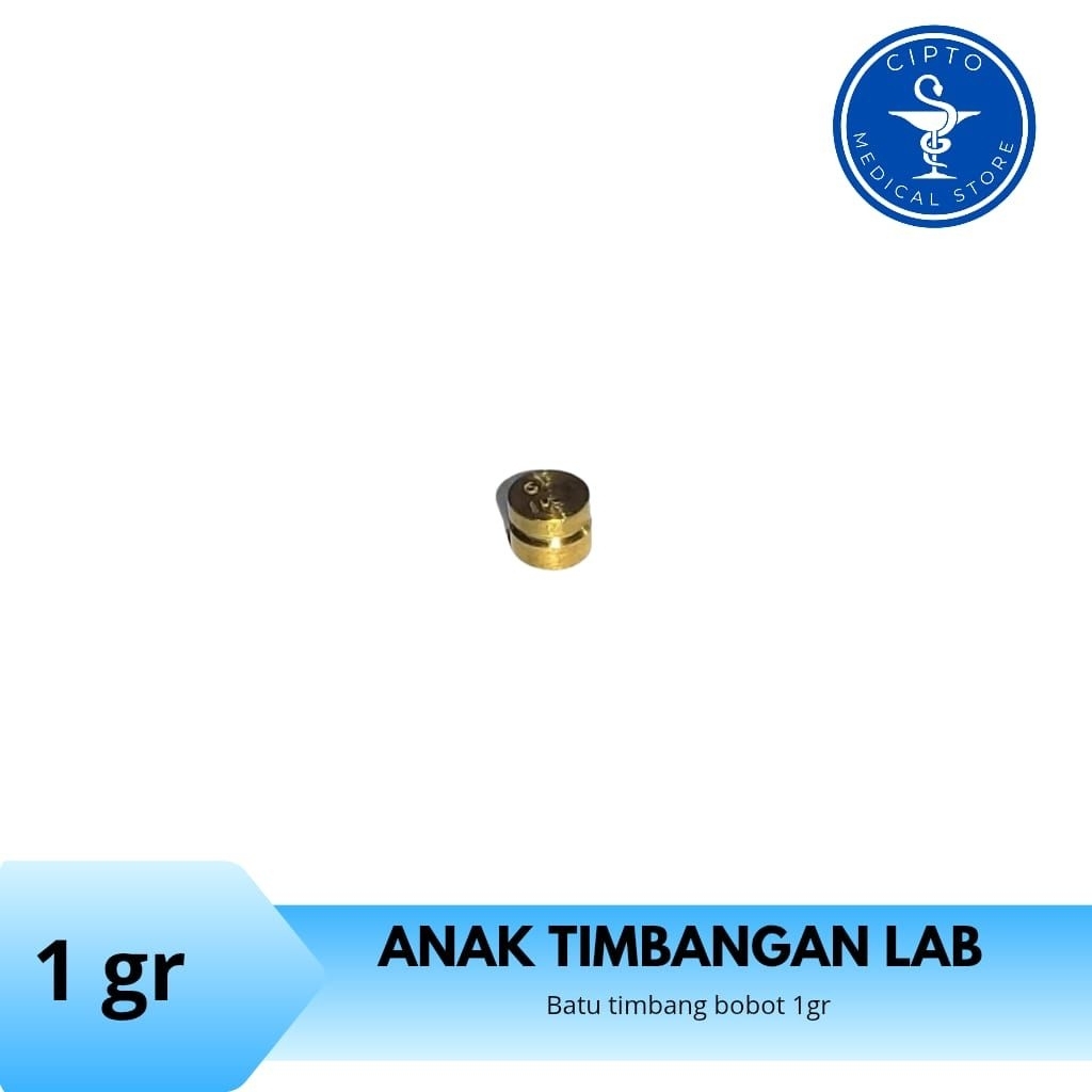 Anak Timbangan 1gr | Batu Timbangan size 1 gram / Antim 1gram