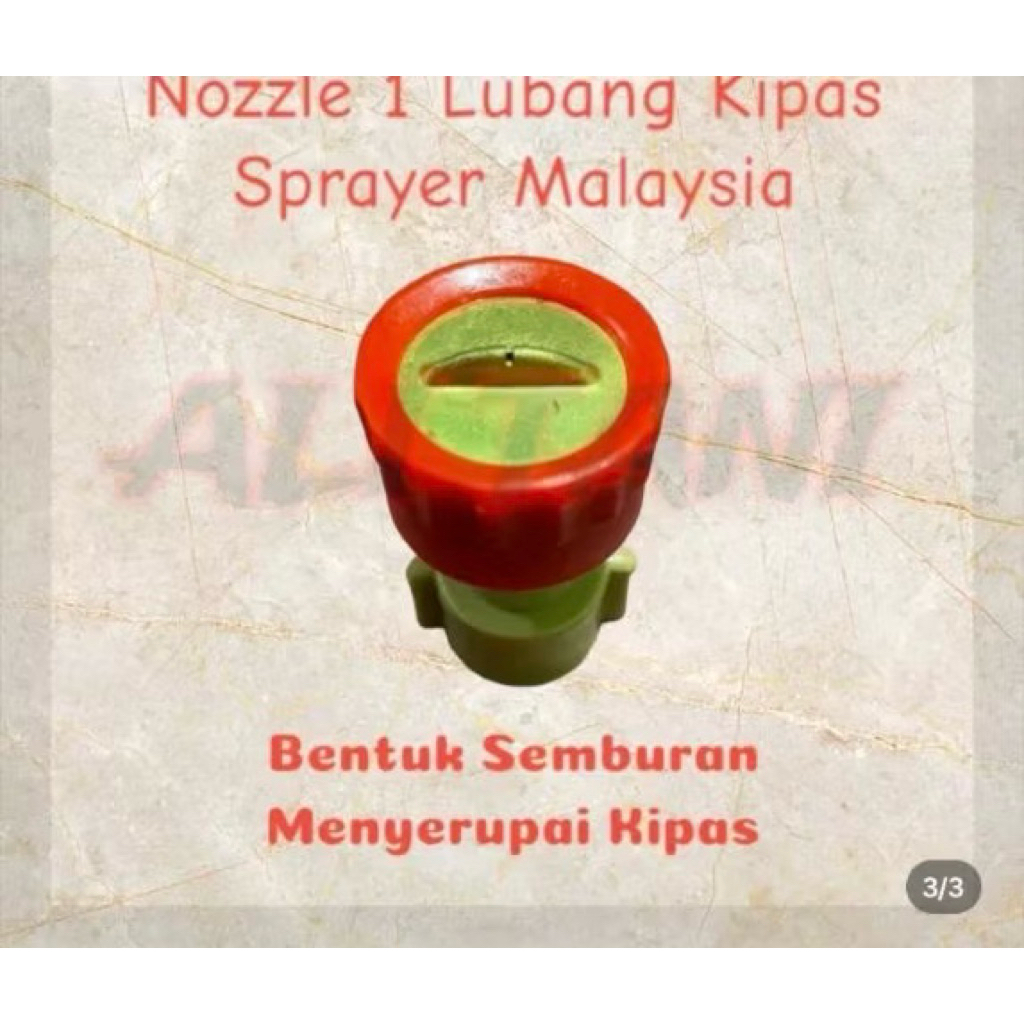 nozzle 1 lubang kipas sprayer malaysia