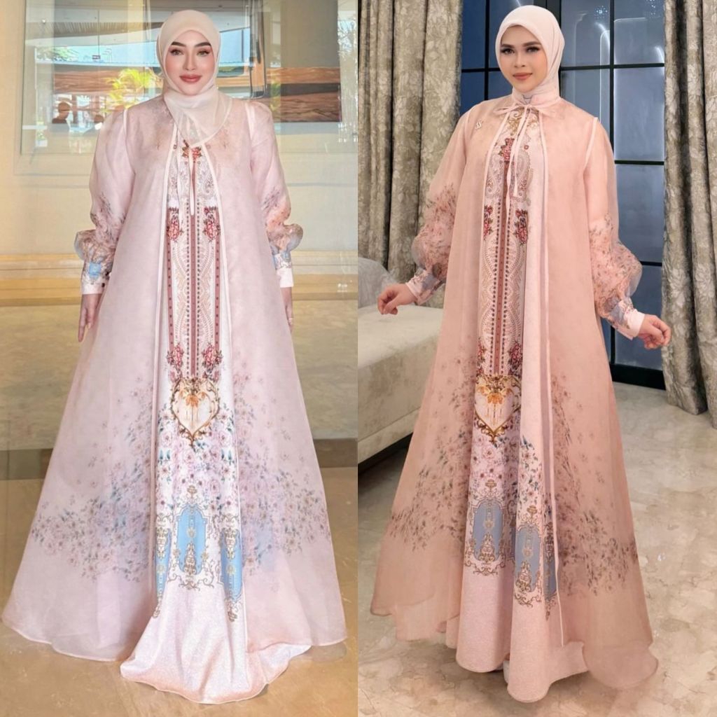 Shellasaukia Official ORIGINAL Dress Shellasaukia Terbaru Dijamin Ori 100% (TANPA HIJAB)