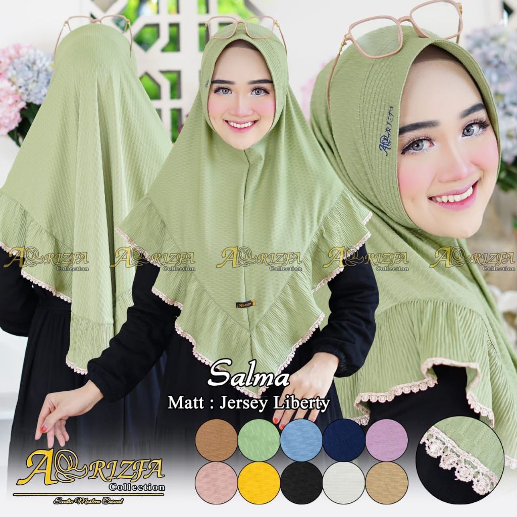 HIJAB ARRIZFA SALMA//HIJAB INSTAN DEWASA//HIJAB INSTAN