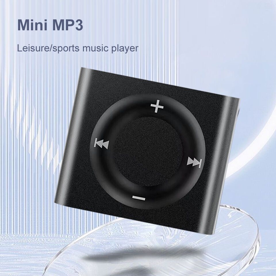 Mini MP3 Player Walkman MicroSD HiFi Speaker