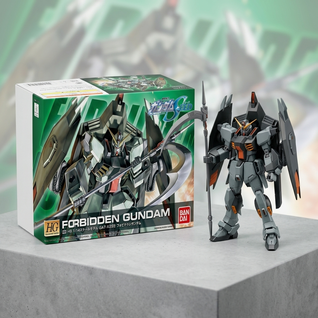 GUNDAM BANDAI ORIGINAL HG HIGH GRADE 1/144 FORBIDDEN GUNDAM GANBATTE HOBBY SHOP