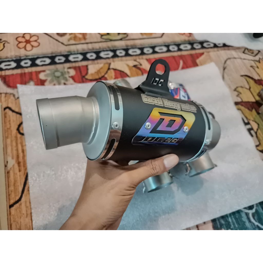 Knalpot bebek GTX Grasstrack RBT Jupiter Blade roadrace 5tp kph 115cc 130cc 200cc original IDC bukan