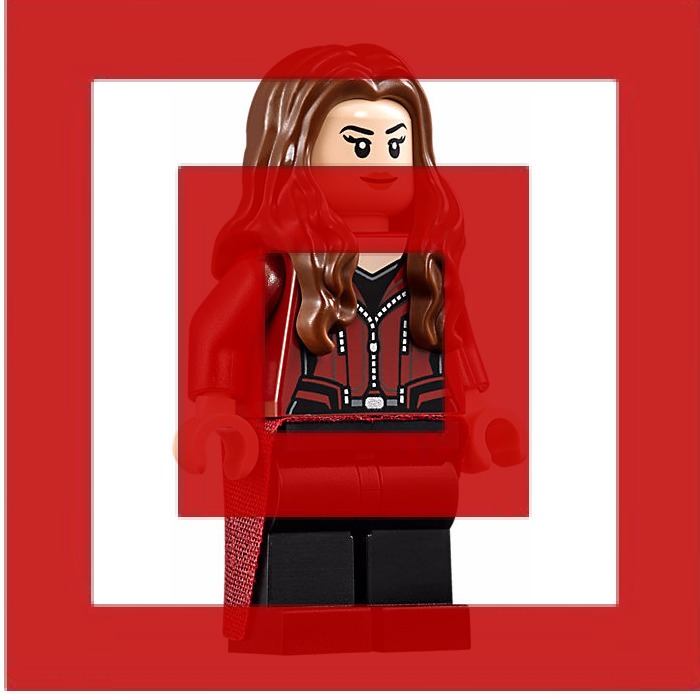 Marvel Wanda Vision Scarlet Witch Spectrum Harkness Action Figure Mini