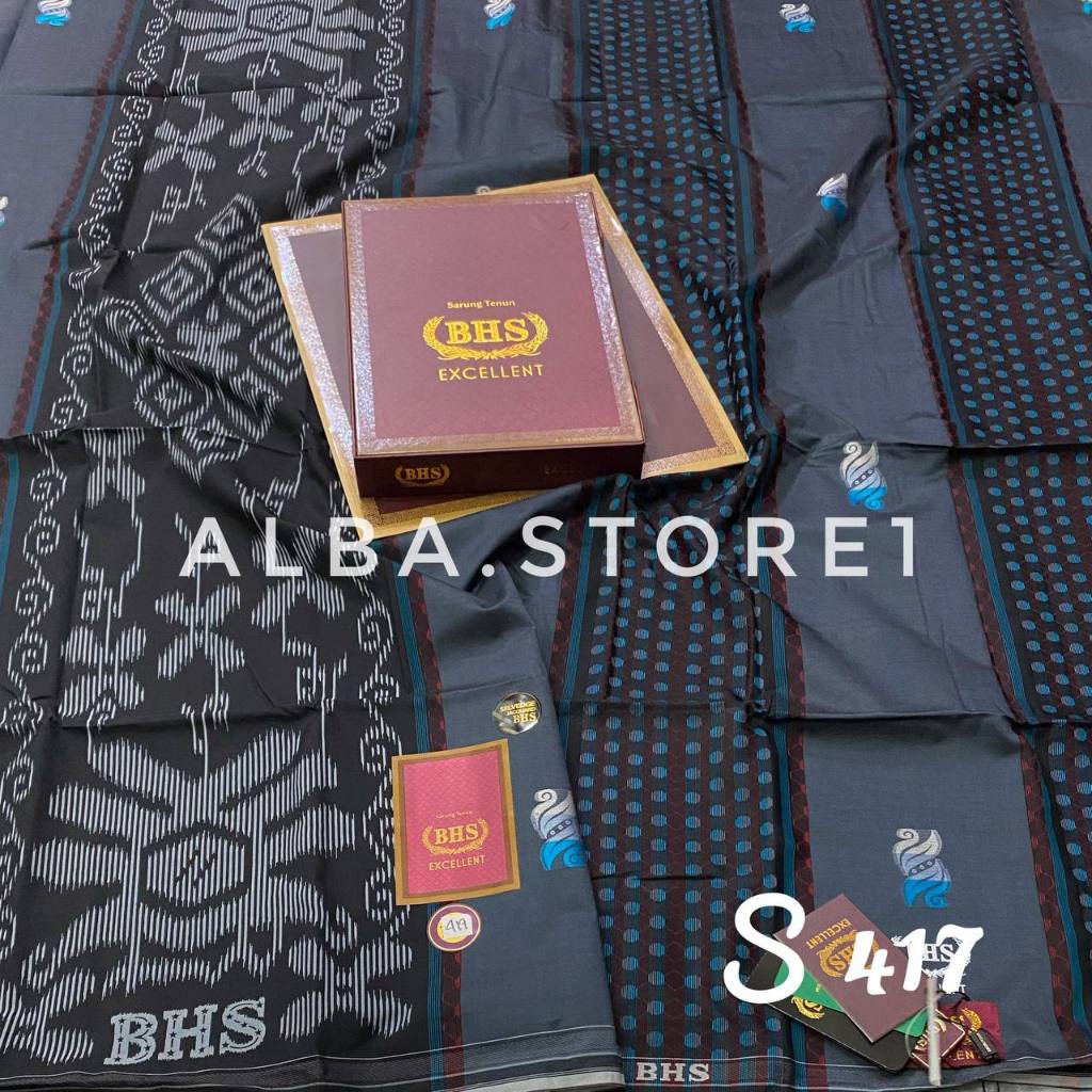 Sarung BHS Excellent Songket Gold Original/ Sarung BHS Jaguar Songket Ori Sarung BHS Ekselen Songket