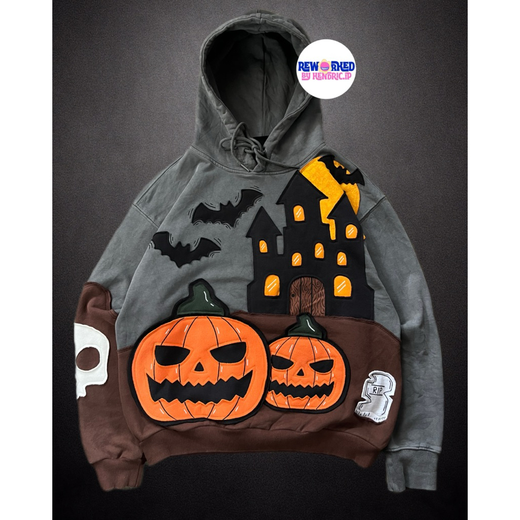 Rework Hoodie Halloween