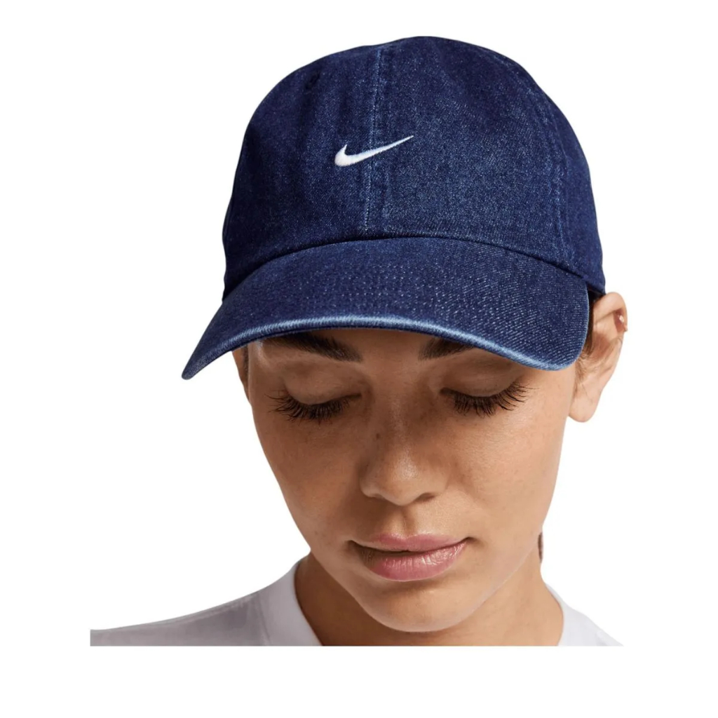 Topi Nike Club Denim Navy