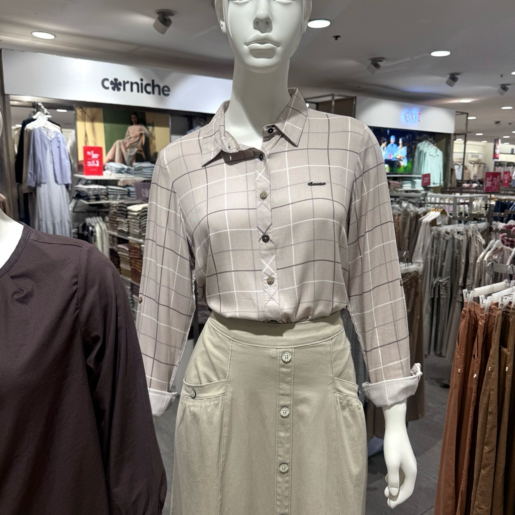 CORNICHE - NEW Kemeja Blouse Wanita (S-XL)