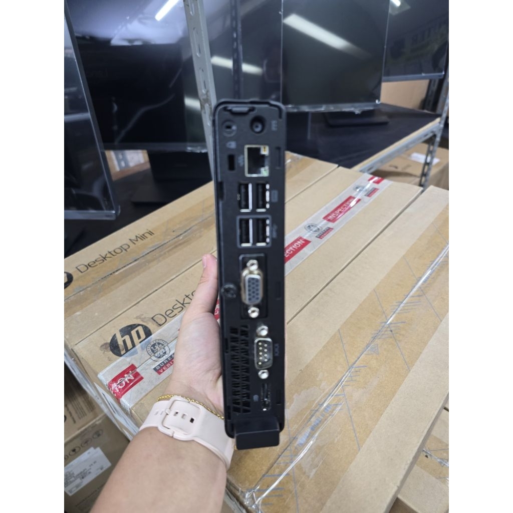 MINI PC HP PRODEKS 400 G3 I3 GEN 7 RAM 8GB SSD 256GB BARANG BARU STOK LAMA (BNOB)