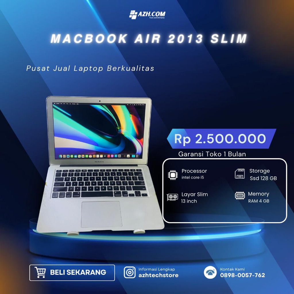 Azhtech-MACBOOK AIR 2013