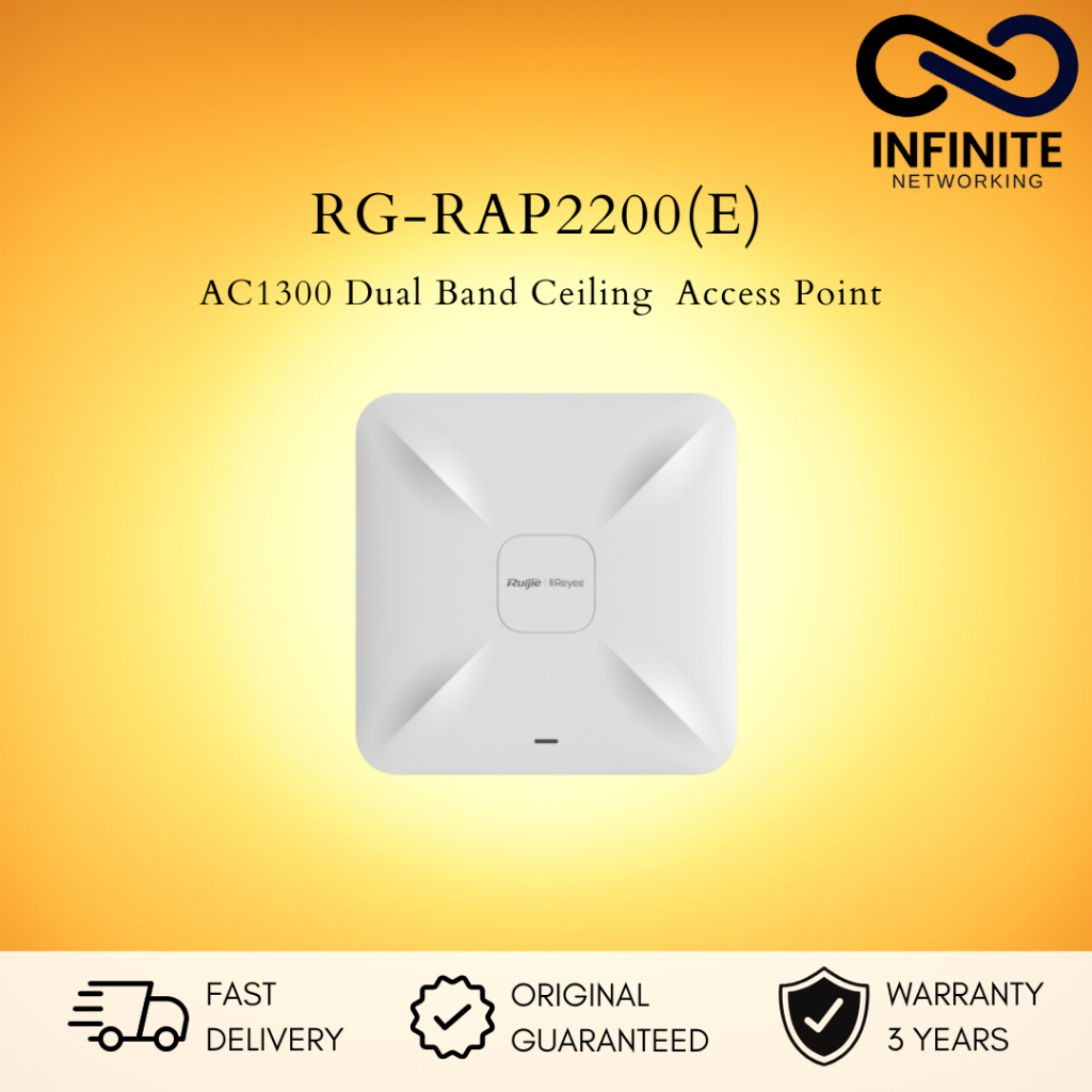 RUIJIE REYEE RG-RAP2200(E) INDOOR ACCESS POINT