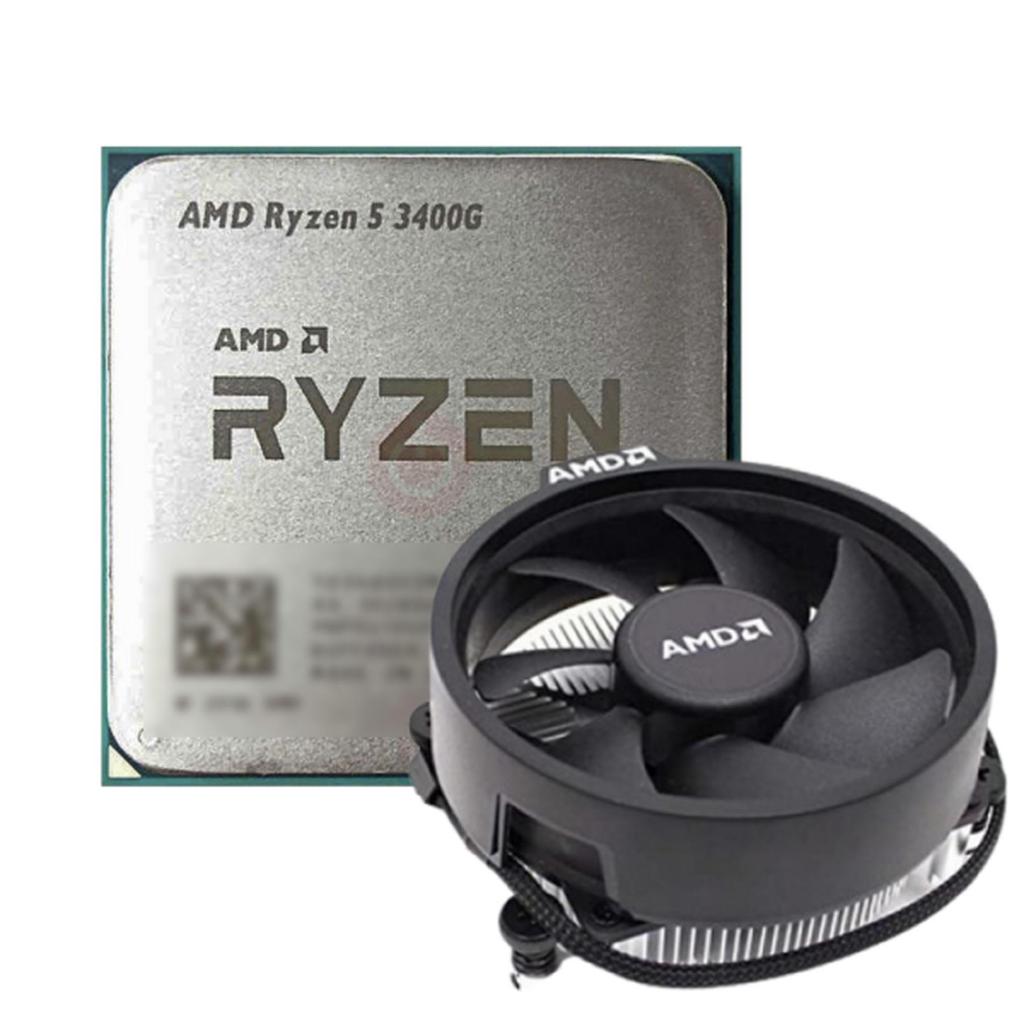 AMD Ryzen 5 3400G Tray + Fan AM4 Processor - Tray + Fan