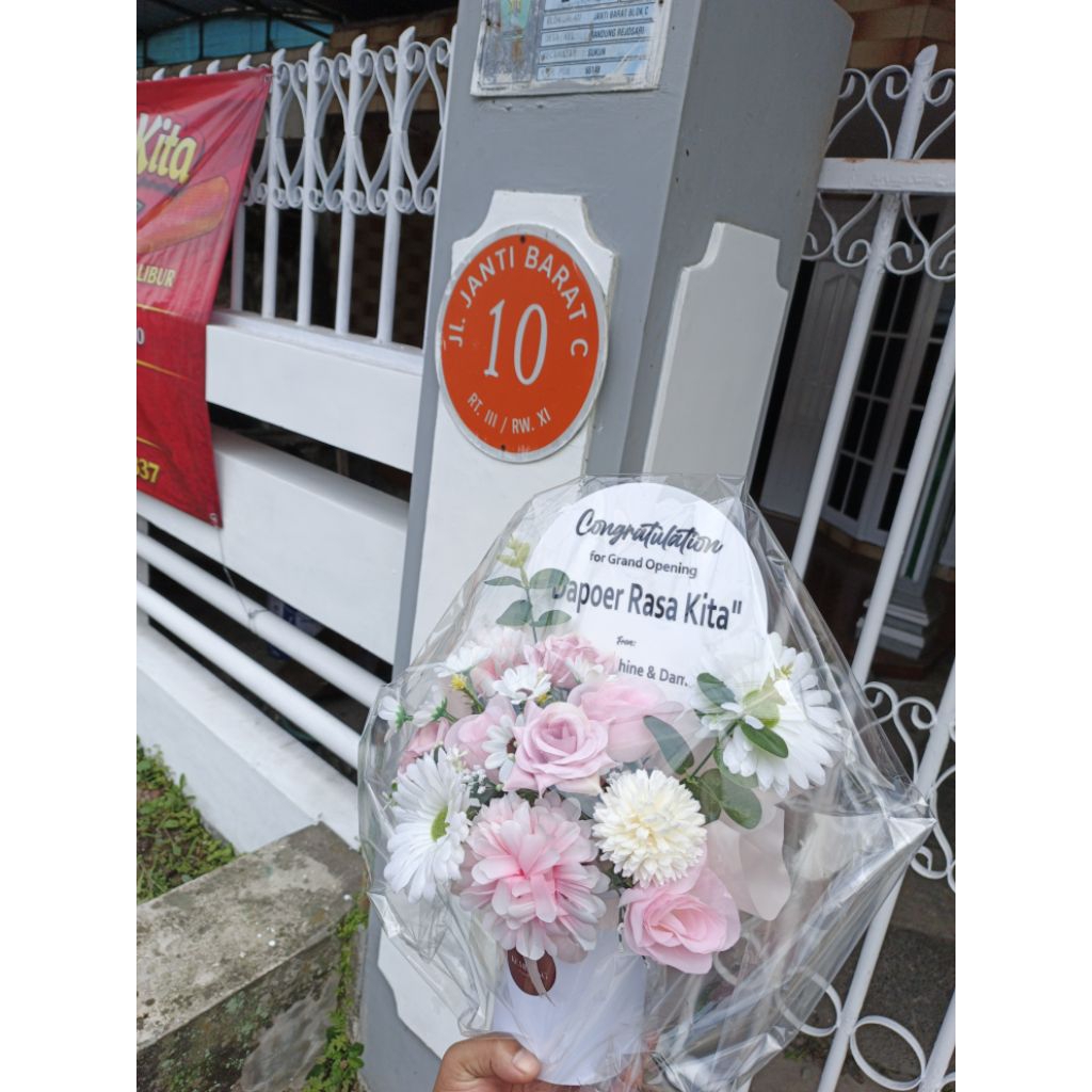 box bunga ucapan akrilik / bunga ucapan akrilik / box bunga / bunga box akrilik