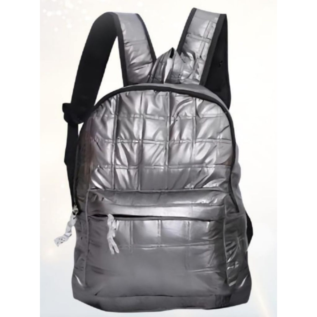 Tas Ransel Puffy Backpack Bahan Halus