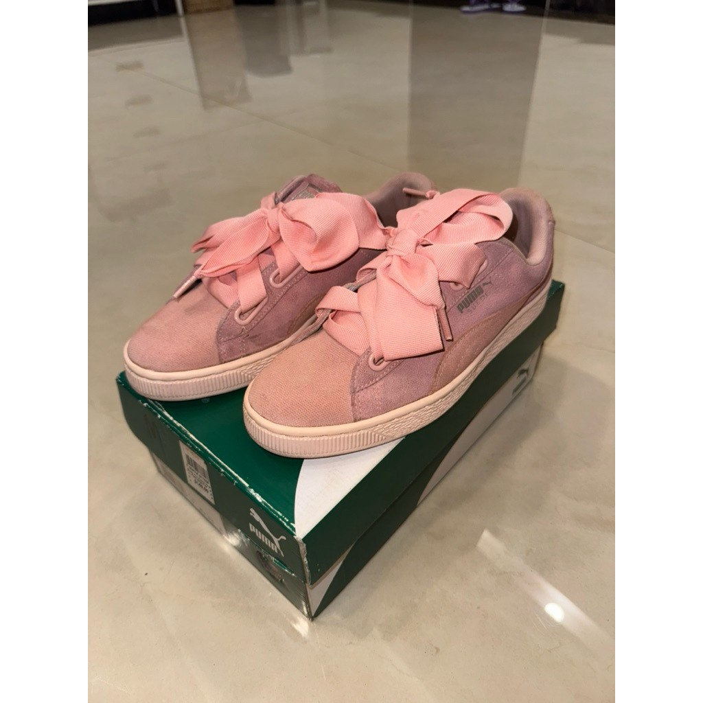 PUMA SUEDE PINK UK 40.5