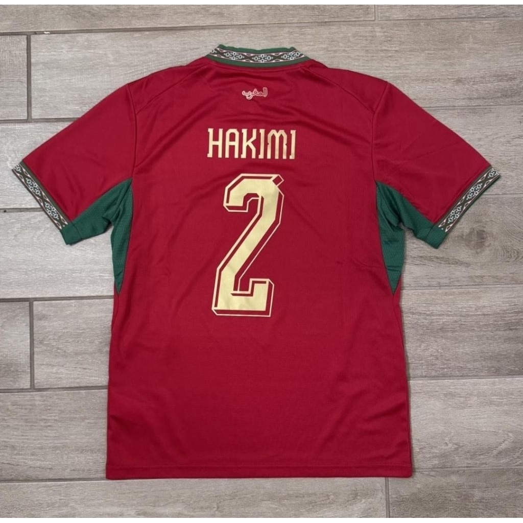 JERSEY BOLA NEGARA MOROCCO HOME 25/26 GO