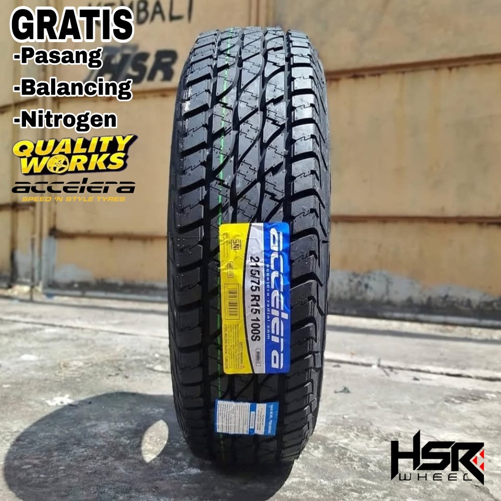 ban mobil Raize ring 15 ukuran 215/75 R15 - 215 75 R15 type A/T Accelera omikron AT