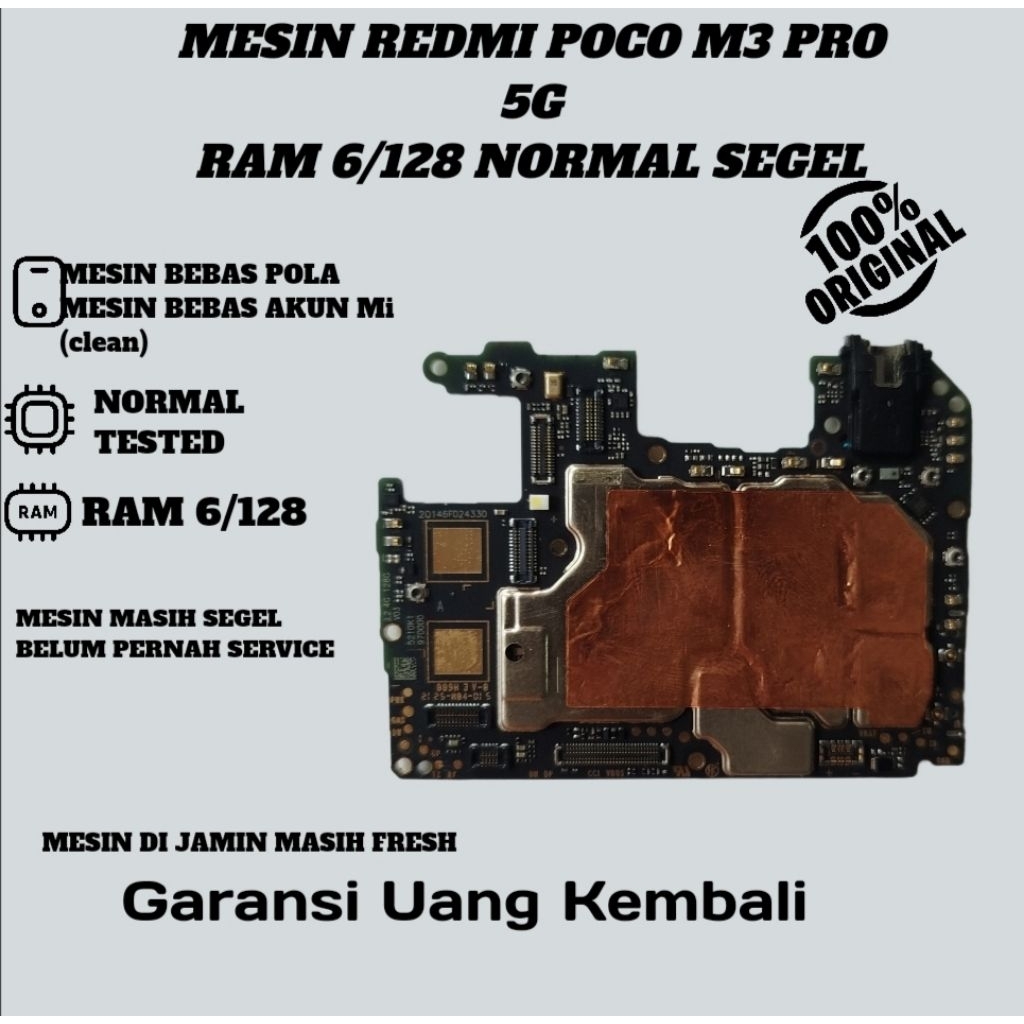 POCO M3 PRO 5G MESIN NORMAL RAM 6/128 SEGEL TINGGAL PAKAI