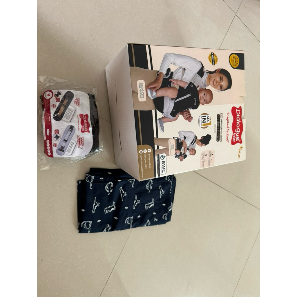 Gendongan Bayi Dialogue 3 in 1 baby hipseat + ssc airflow galant series + komaz gendongan kain jarik