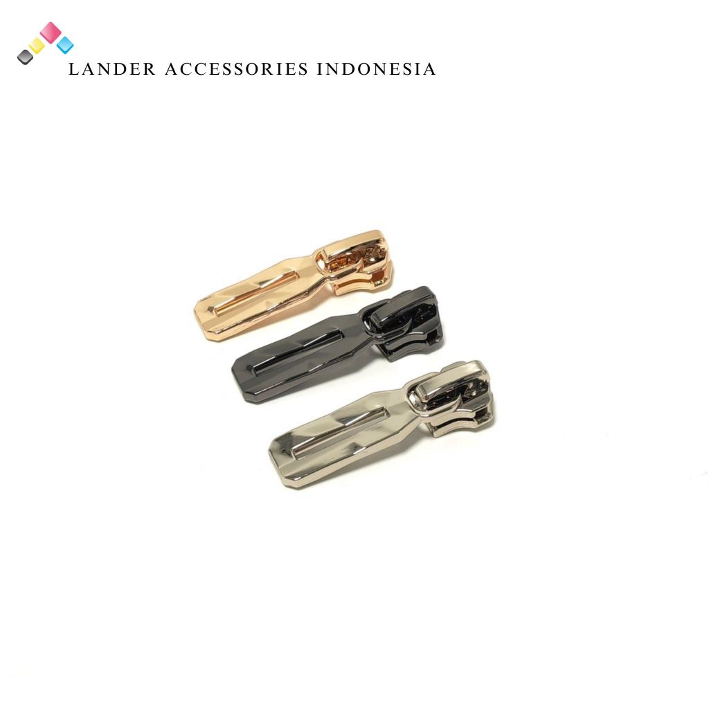 Zipper Head Puller Kepala Resleting Gigi Besi LANDER / Head Zipper / DS-1505
