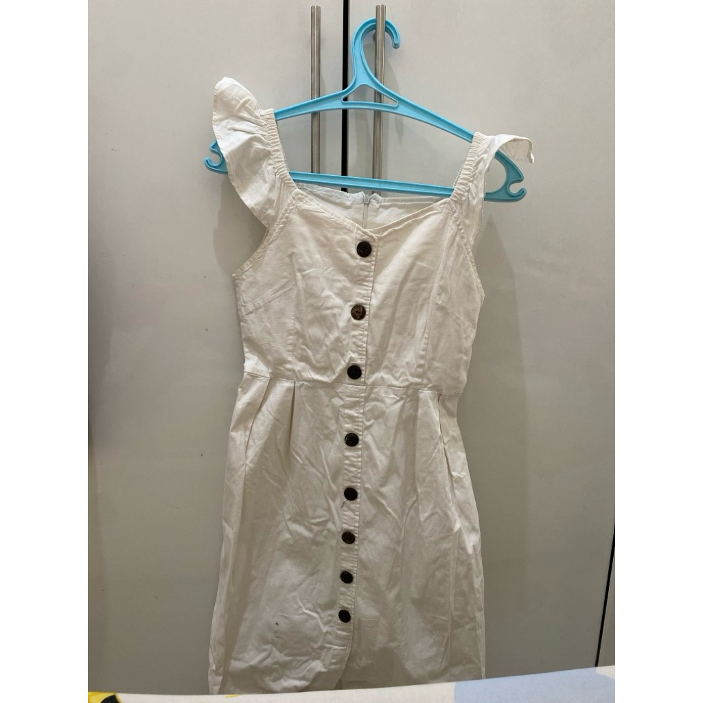 dress white preloved