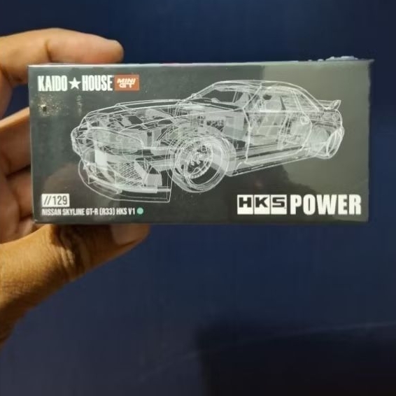 MINI GT Kaido Nissn Skyline GT-R (R33) HKS V1