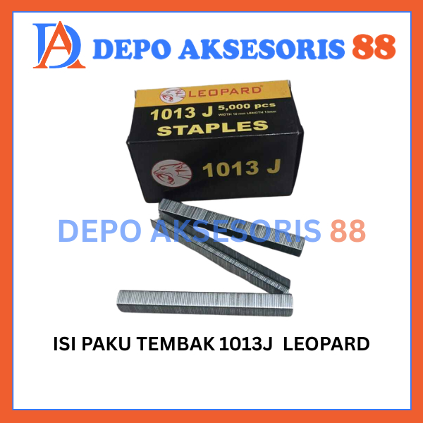 Isi Staples Tembak 1013J | Refill Staples Tembak | Isi Stapler Leopard