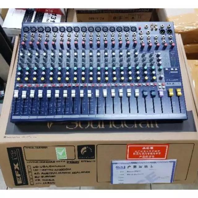 MS-Mixer Audio EFX 16 Effect Lexicon 16 Channel Baru