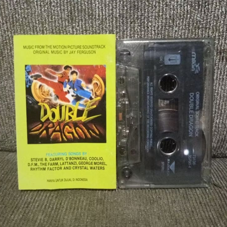 kaset double dragon - original motion picture ost