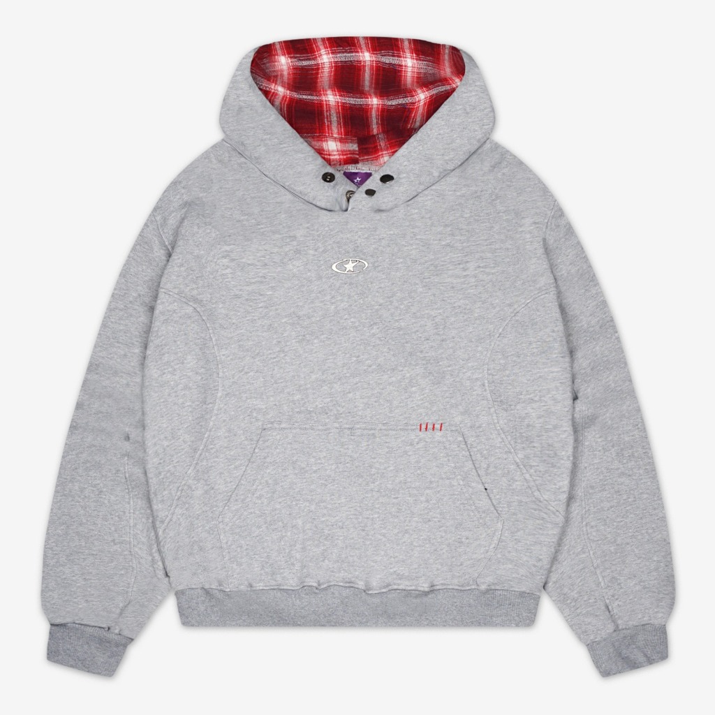 Hoodie Fitted Fillingstreet - Veil Misty
