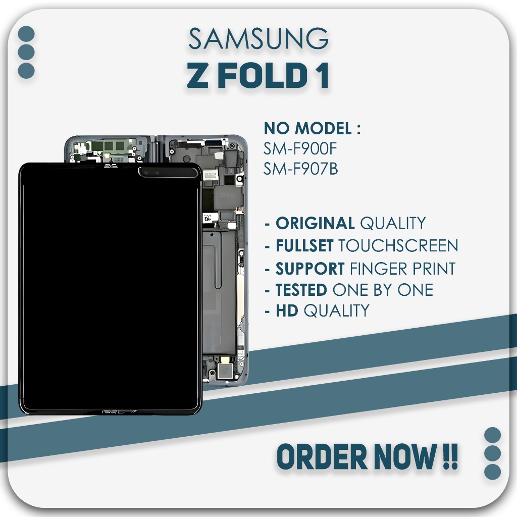 Grosir LCD Samsung Z Fold 1 - Fullset Touchscreen Original
