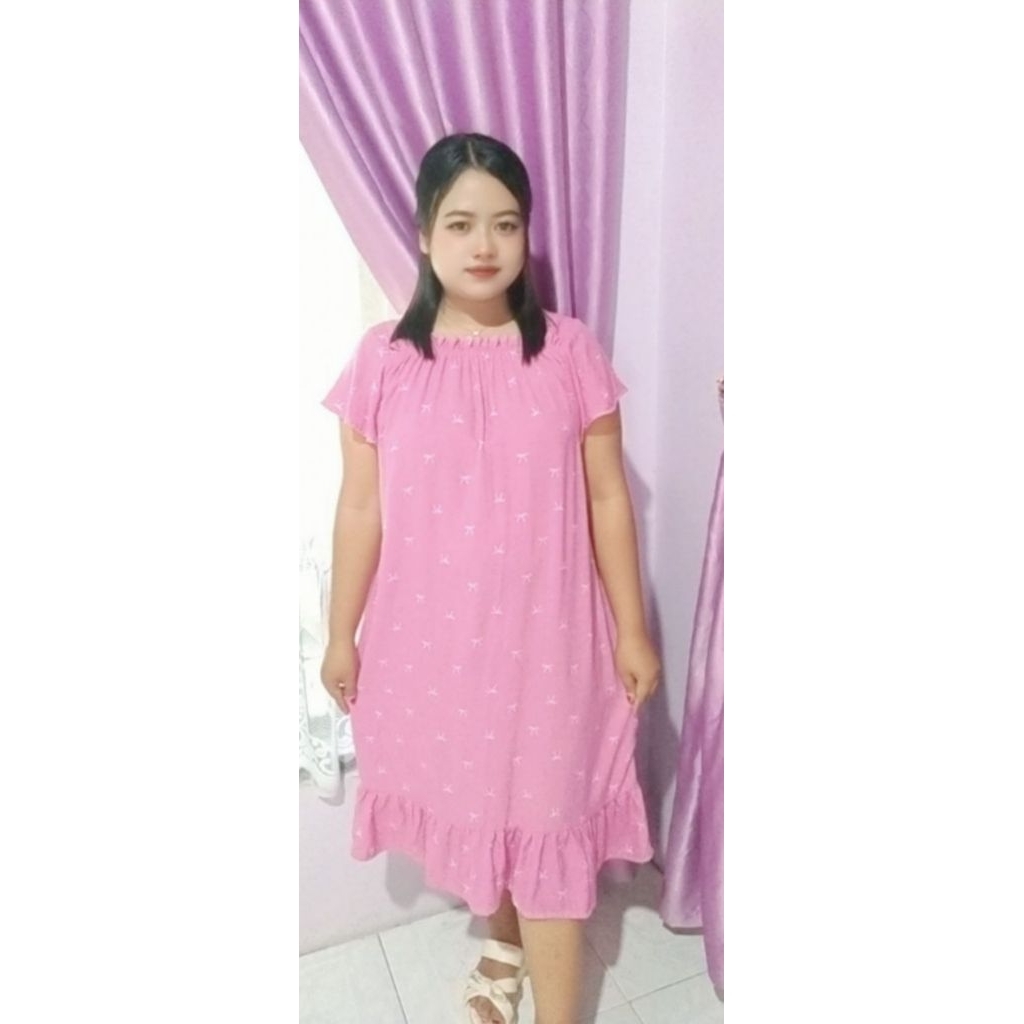 daster bunga kekinian