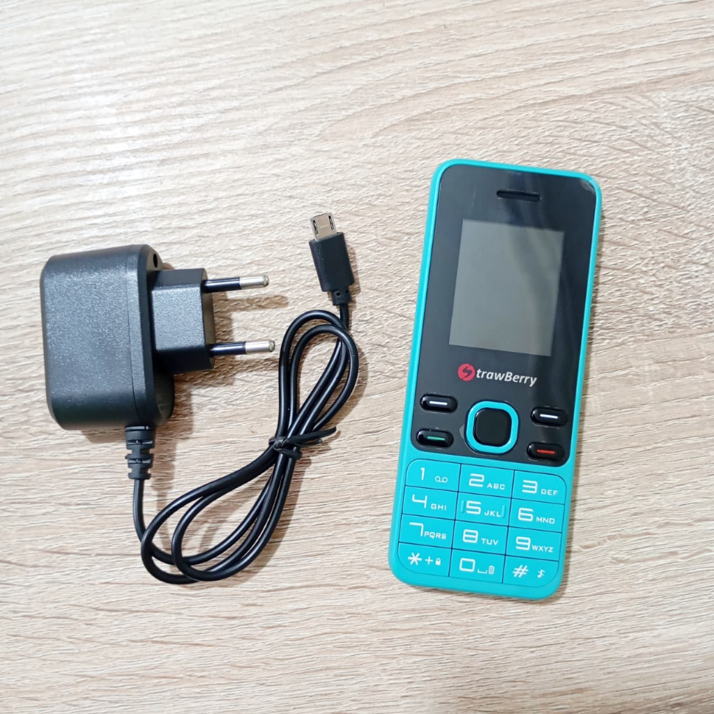 STRAWBERRY ST77 Reborn Candybar HP Jadul Handphone Murah Mediatek MP3